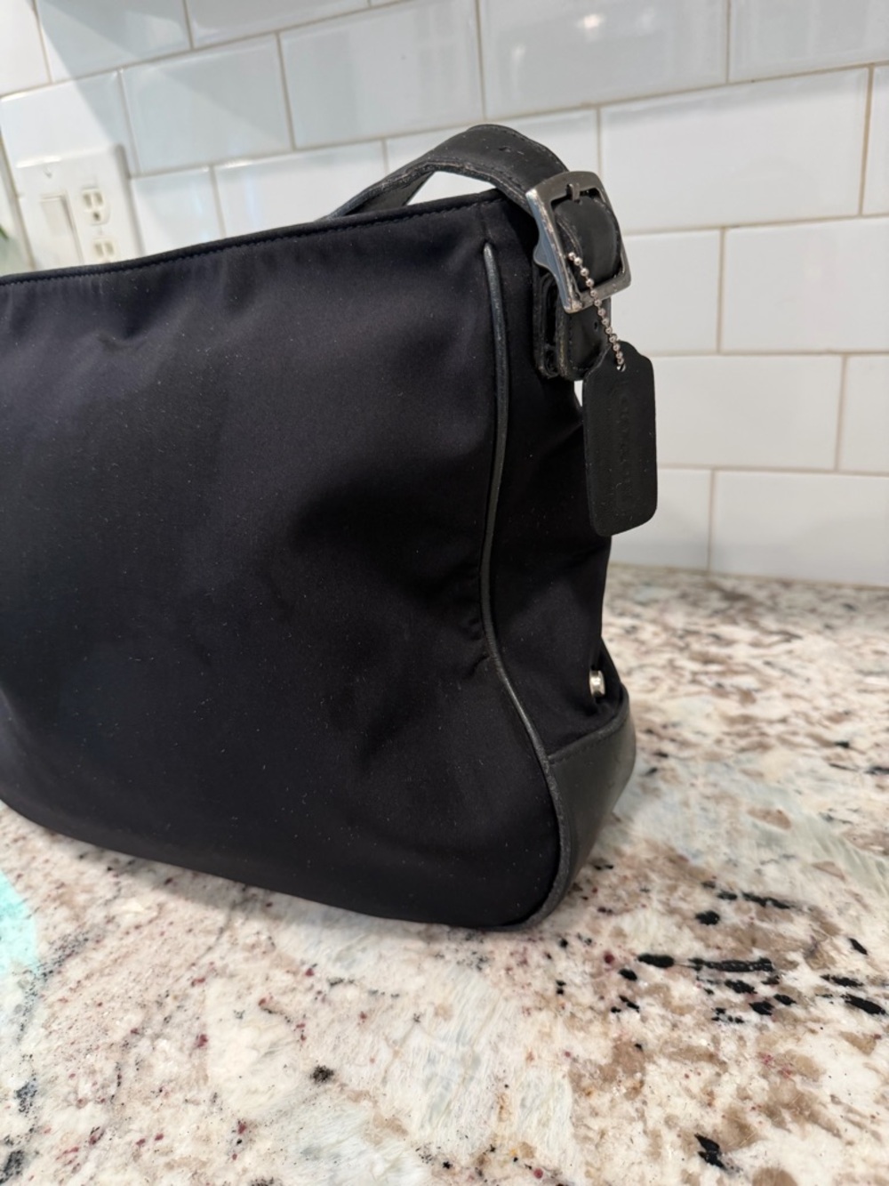 Coach Black Nylon shoulder vintage Bag - Classic Everyday Shoulder Bag - Picture 15 of 16